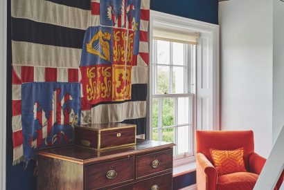 A bedroom at America Farm, Oxfordshire