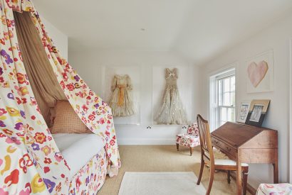 A single bedroom at America Farm, Oxfordshire