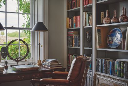 The office at America Farm, Oxfordshire