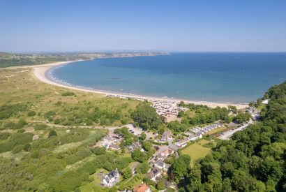 The sea view from Ty Megan, Gower