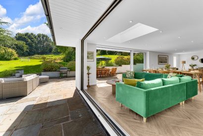 A lounge area at Garden Cottage, Cheshire