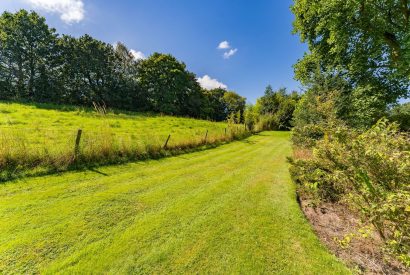 The grounds at Garden Cottage, Cheshire