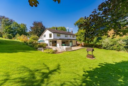 The outdoor space at Garden Cottage, Cheshire