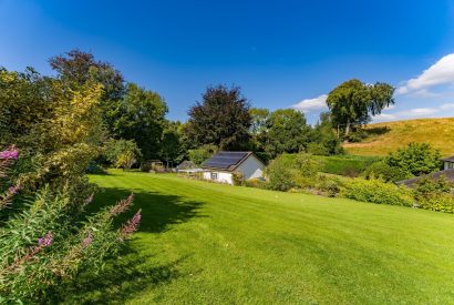 The grounds at Garden Cottage, Cheshire