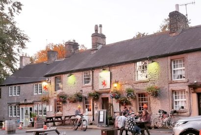 The local pub at Sweet Pea Cottage, Litton, Peak District