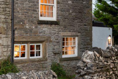 The garden at Sweet Pea Cottage, Litton, Peak District