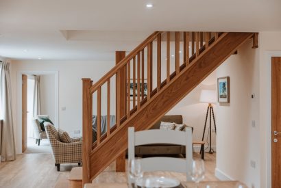 Open plan living space at Arkle, Shropshire