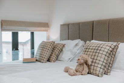 A king size bedroom at Arkle, Shropshire