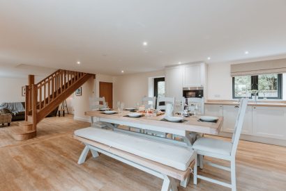 The dining kitchen at Arkle, Shropshire