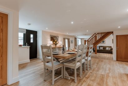 The dining space at Arkle, Shropshire