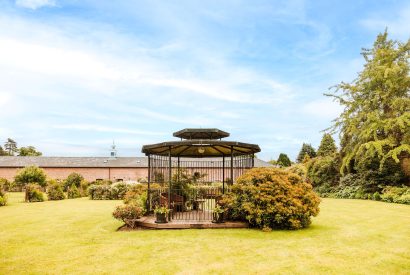 The grounds at Arkle, Shropshire