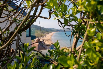 Sea views at Ocean Beach House, Devon