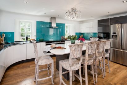 The kitchen at Lomond House, Loch Lomond