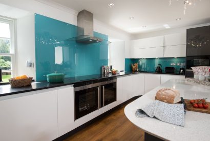 The kitchen at Lomond House, Loch Lomond