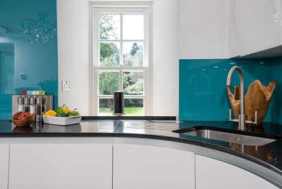 The kitchen at Lomond House, Loch Lomond