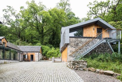 The studio at Lomond House, Loch Lomond