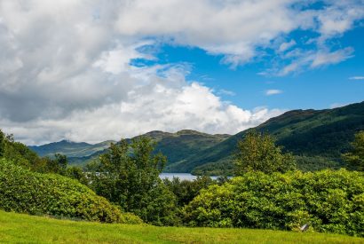 Countryside views at Lomond House, Loch Lomond