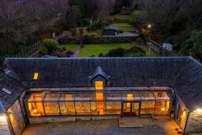 Evening at Lomond House, Loch Lomond