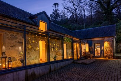 Evening at Lomond House, Loch Lomond