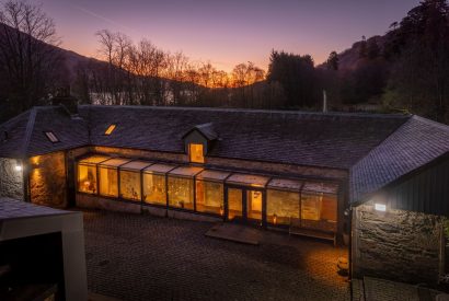 Sunset at Lomond House, Loch Lomond