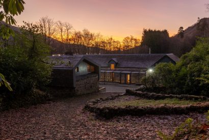 Sunset at Lomond House, Loch Lomond