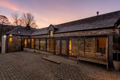 Evening at Lomond House, Loch Lomond