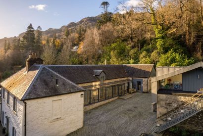 The exterior at Lomond House, Loch Lomond