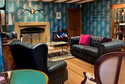 A living room at Aberfeldy House, Perthshire