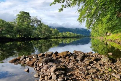 The grounds at Aberfeldy House, Perthshire