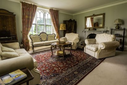 A living room at Aberfeldy House, Perthshire