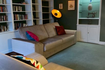 A living room at Aberfeldy House, Perthshire