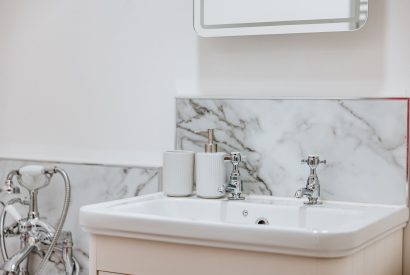 A bathroom at Frankel, Shropshire 