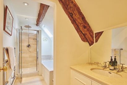 An en-suite at Withington Grange, Cotswolds 