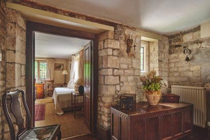 The hallway at Withington Grange, Cotswolds 