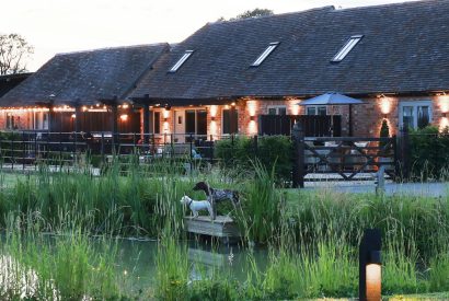 The exterior of The Carriage House, Cotswolds