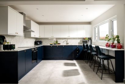 The kitchen at Sunset Cottage, Kent