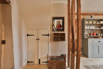 The kitchen at Fox Cottage, Cotswolds