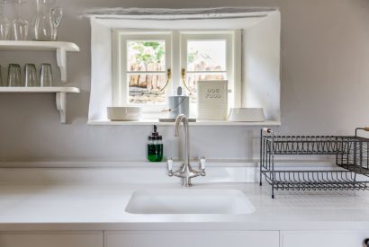 The kitchen at Fox Cottage, Cotswolds