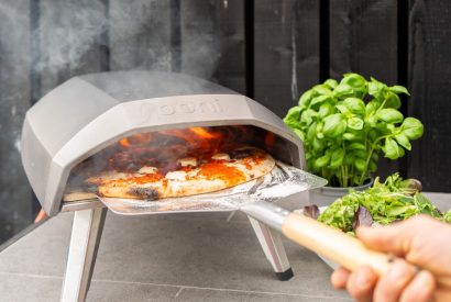 The pizza oven at The Carriage House, Cotswolds