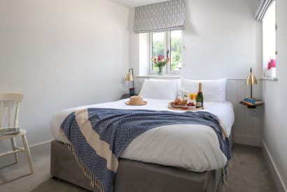 The king size bedroom at Bix Cottage, Chiltern Hills