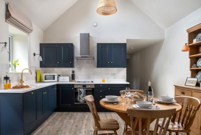 The kitchen at Bix Cottage, Chiltern Hills