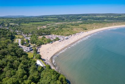 Oxwich bay at The Willows, Oxwich