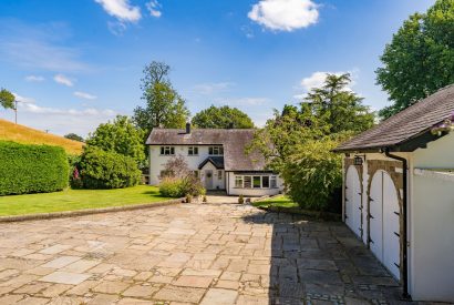 Private parking at Garden Cottage, Cheshire