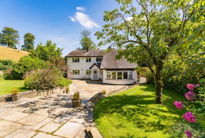 The gardens at Garden Cottage, Cheshire