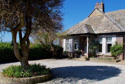 The entrance at Ocean Beach House, Devon