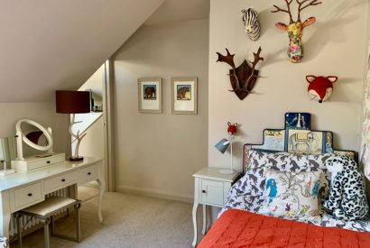 The children's bedroom at Ocean Beach House, Devon