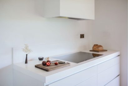 The kitchen at Dubh Lodge, Aberfeldy, Perthshire