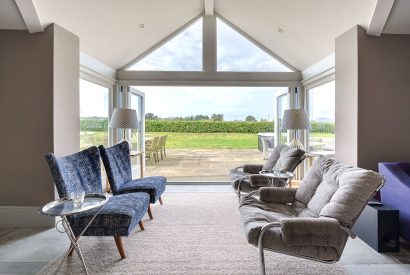 The living room at Pen y Bryn, Abersoch