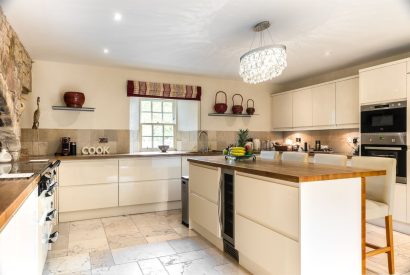 The kitchen at Douglas Retreat, Edinburgh