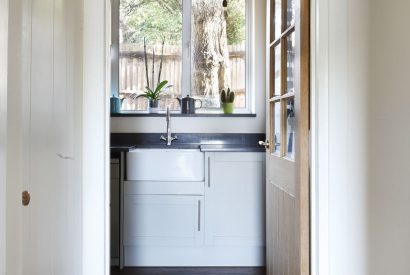 The kitchen at Riverside View, Chiltern Hills